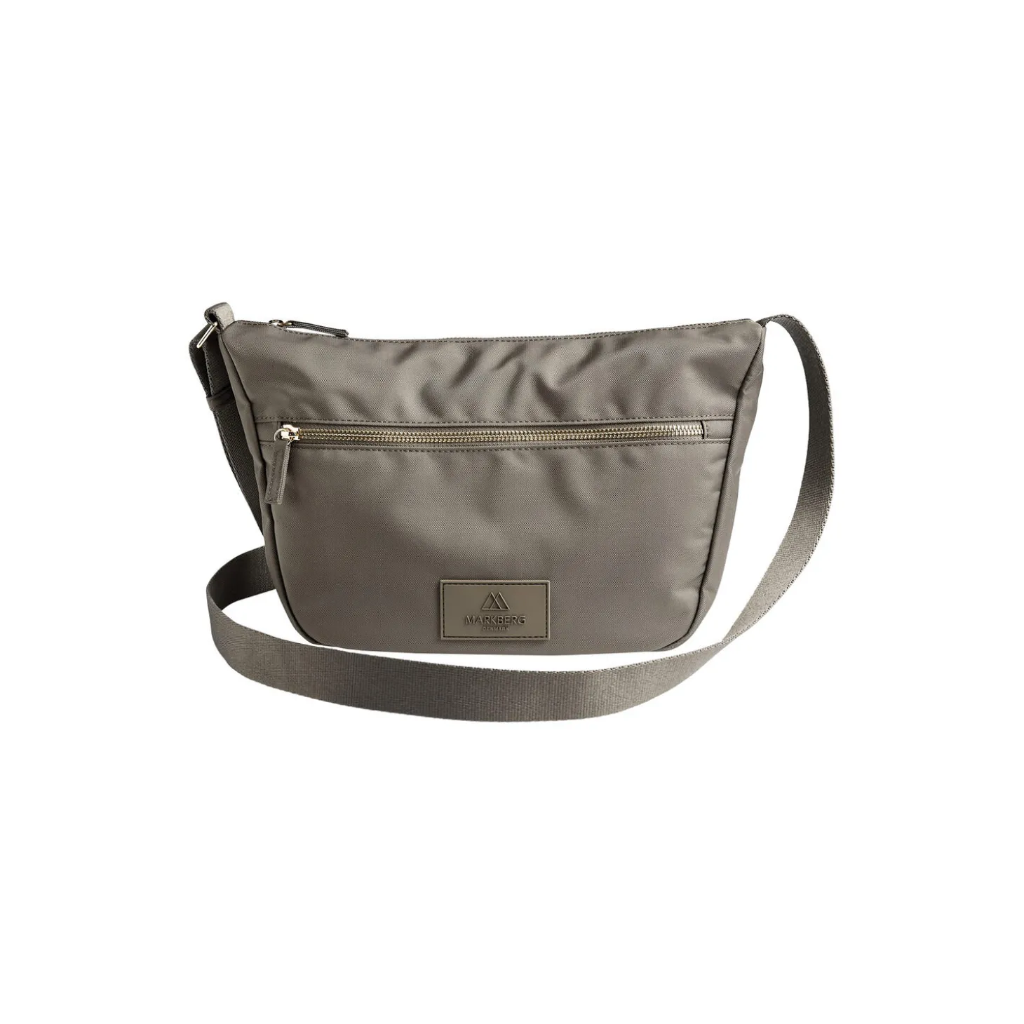 MonoMBG Crossbody Bag Recycled, walnut w/gold