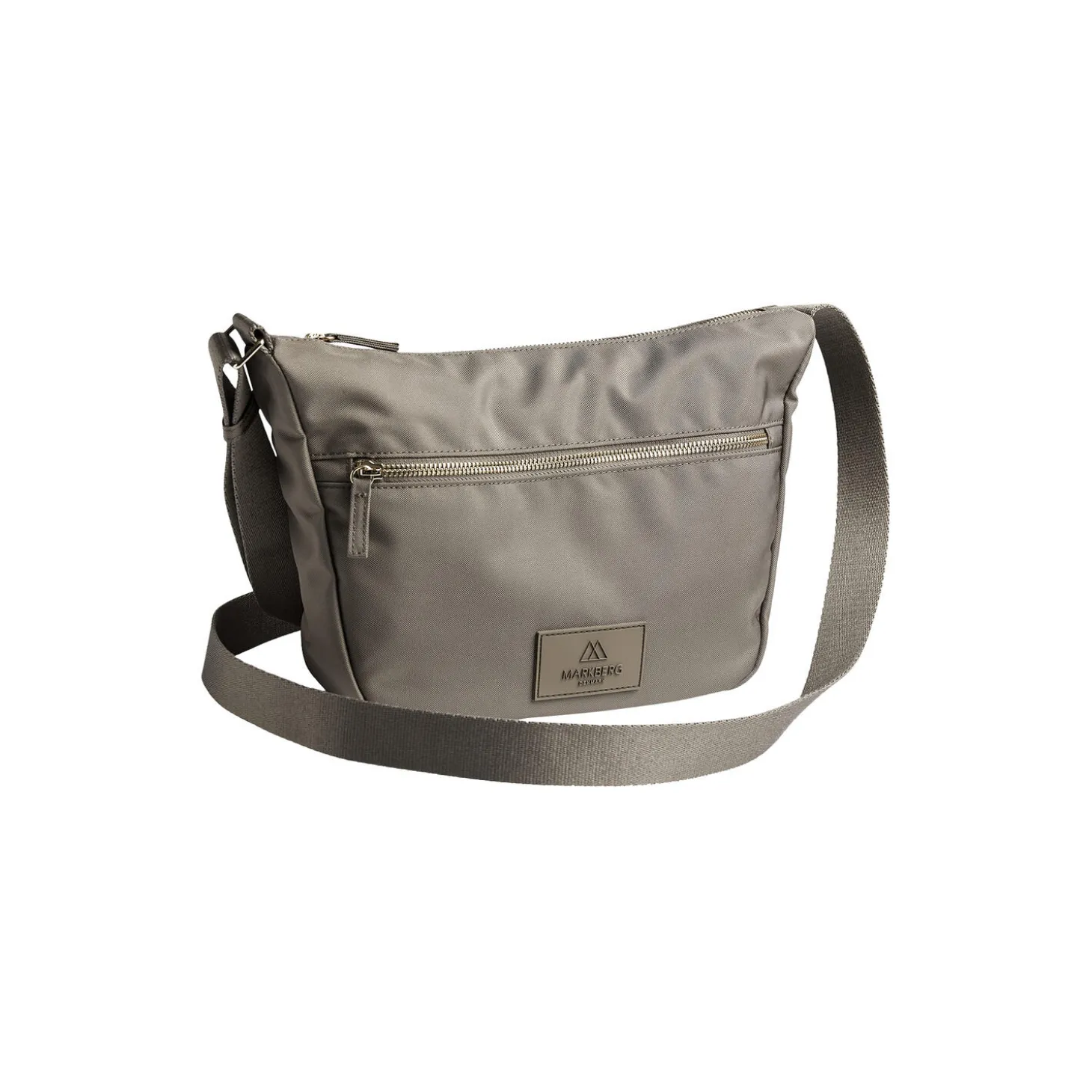 MonoMBG Crossbody Bag Recycled, walnut w/gold