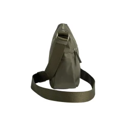 MonoMBG Crossbody Bag Recycled, dark olive w/gold