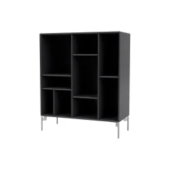 Montana 1613 reol med ben, 04 anthracite/black