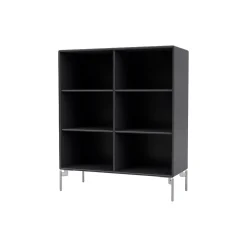 Montana 1113 reol med hjul, 04 anthracite/black