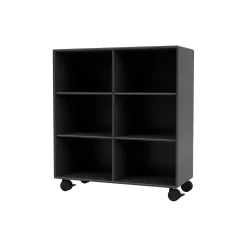 Montana 1113 reol med hjul, 04 anthracite/black