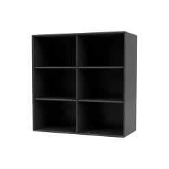 Montana 1113 reol med hjul, 04 anthracite/black