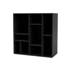 Montana 1613 reol med hjul, 05 black/black