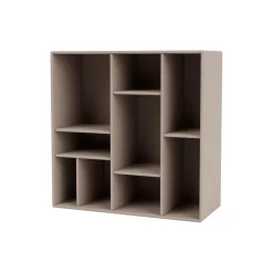 Montana 1613 reol med hjul, 137 mushroom/black