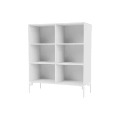 Montana 1113 reol med hjul, 101 new white/black