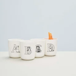 Moomin ABC kop C, moomin white