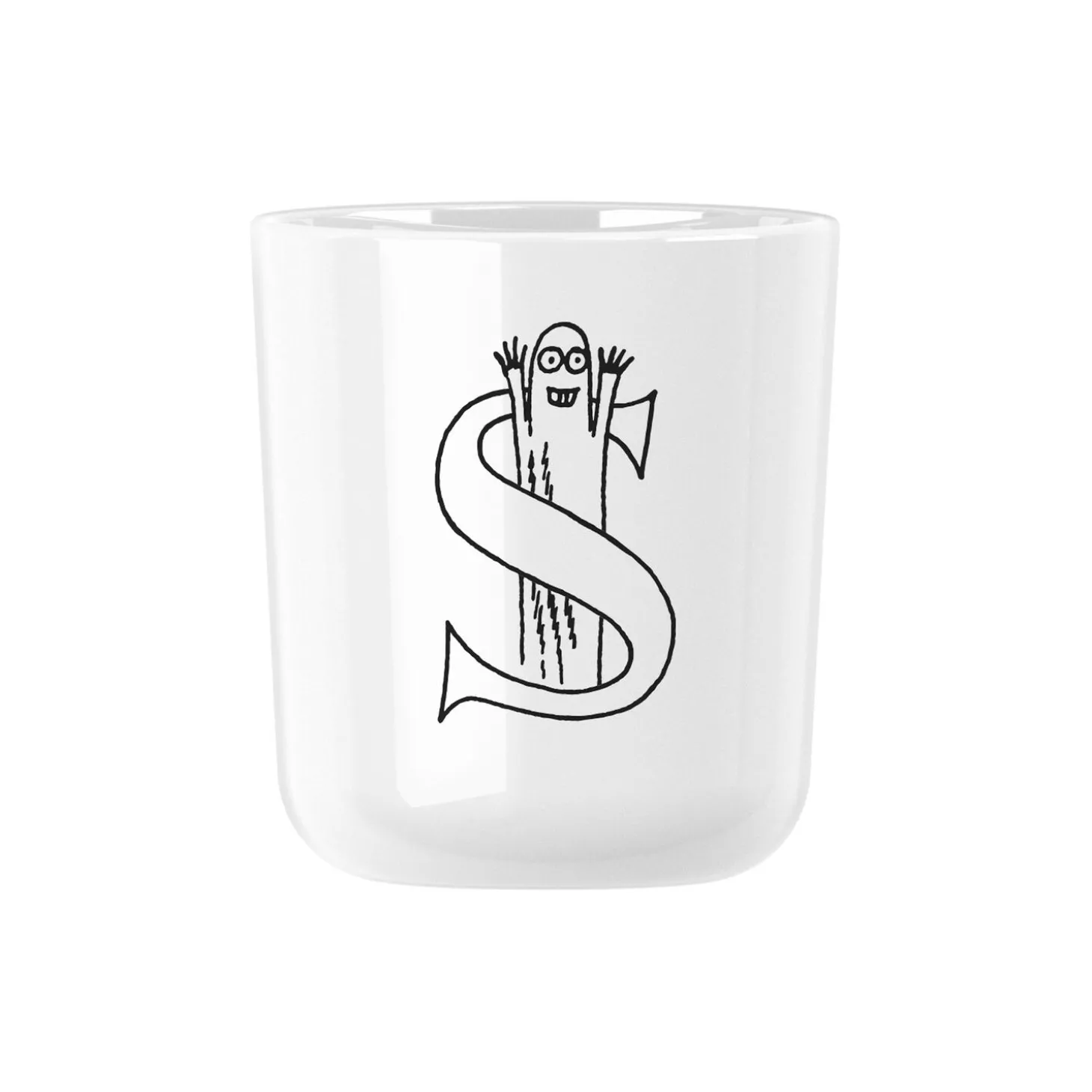 Moomin ABC kop S, moomin white