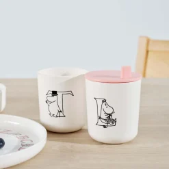 Moomin ABC tallerken Ø 20 cm, moomin salmon