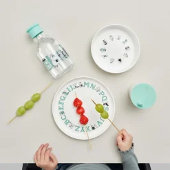 Moomin ABC tallerken Ø 20 cm, moomin turqouise