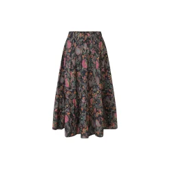 MorningLL Midi Skirt, flower print