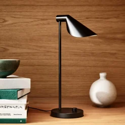 MS022 bordlampe, black PVD