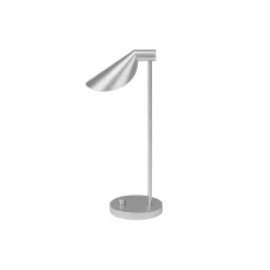 MS022 bordlampe, polished steel