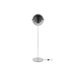 Multi-Lite Floor Lamp, black semi matt/chrome