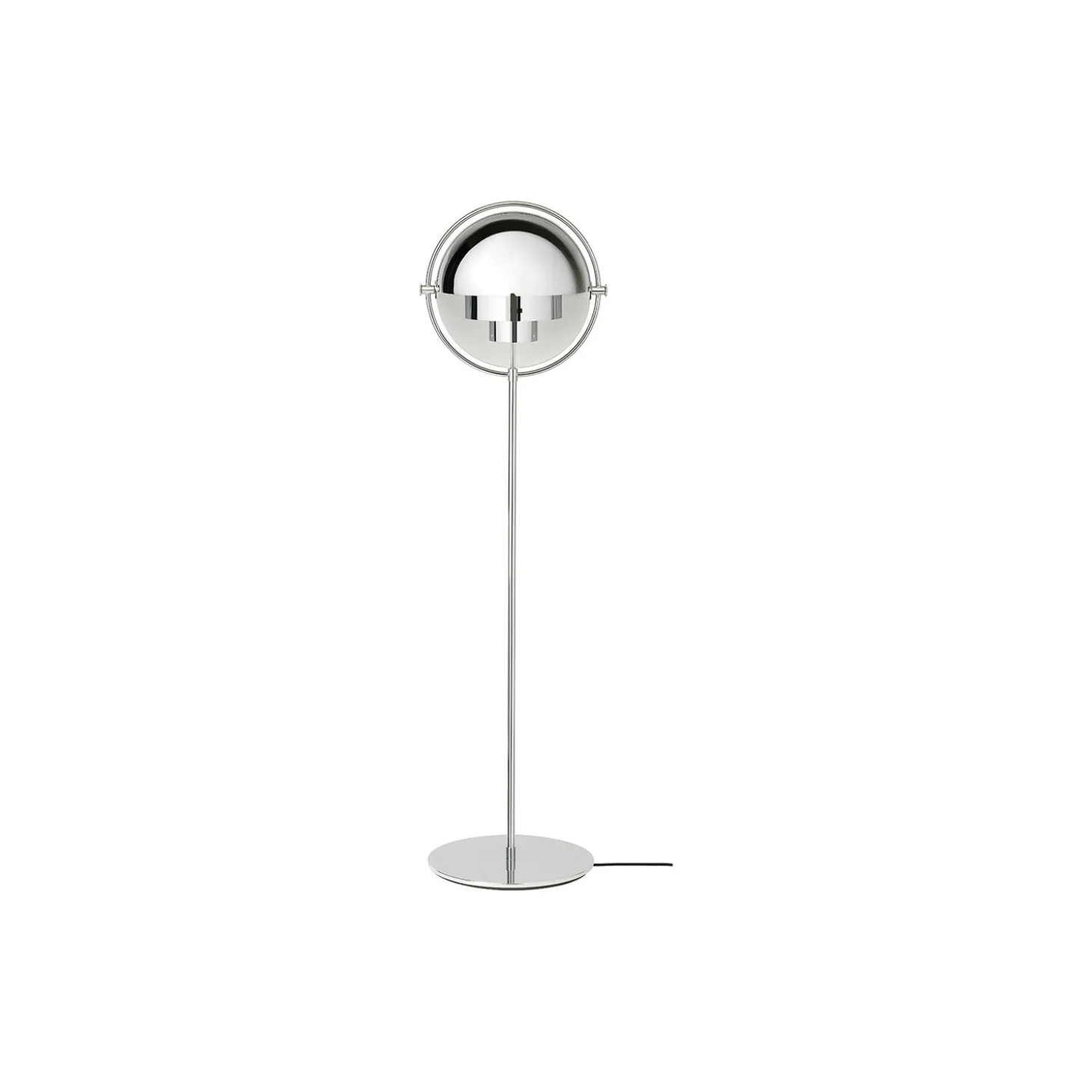 Multi-Lite Floor Lamp, chrome