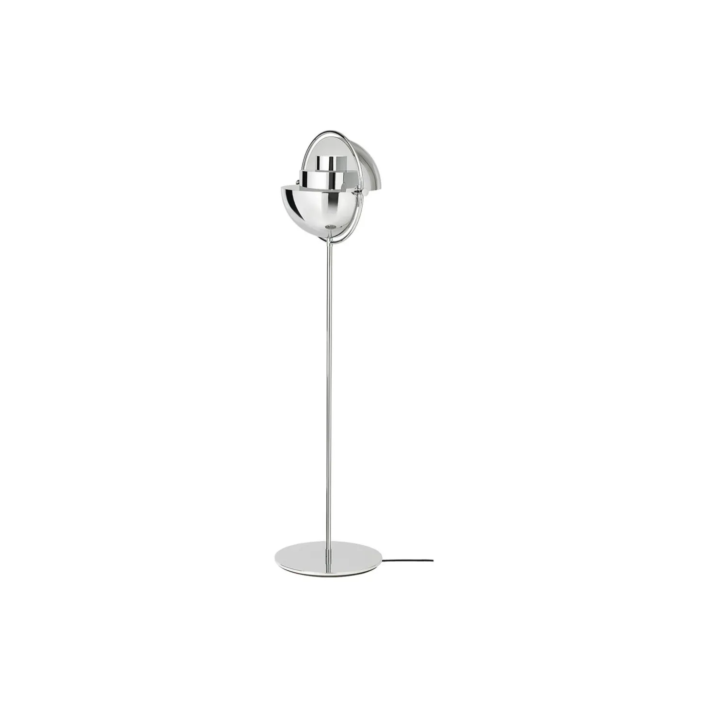 Multi-Lite Floor Lamp, chrome