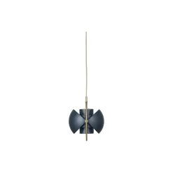 Multi-Lite Pendant, midnight blue/brass