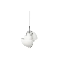 Multi-Lite Pendant, white semi matt/chrome