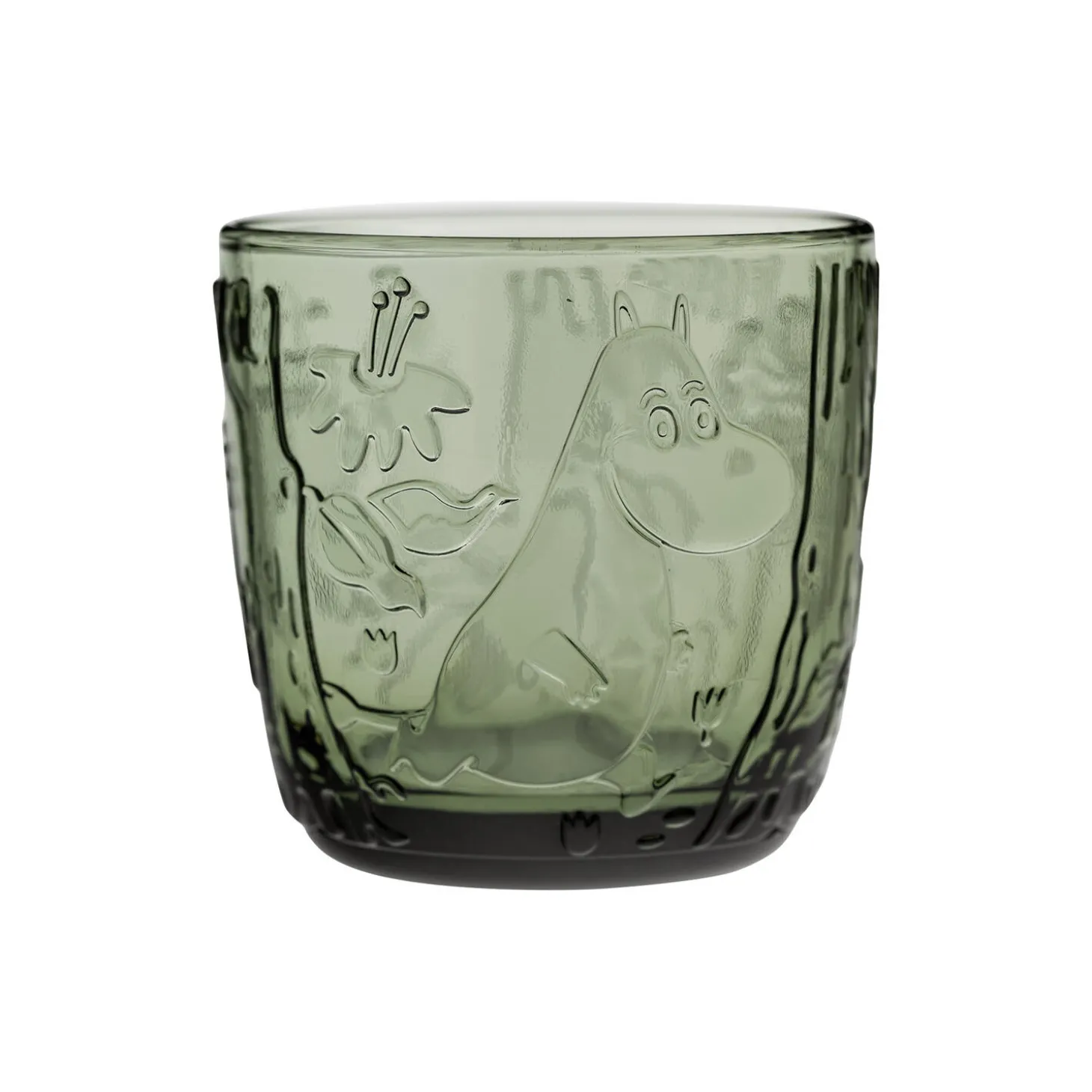 Mumi drikkeglas 28 cl 2 stk., pine green