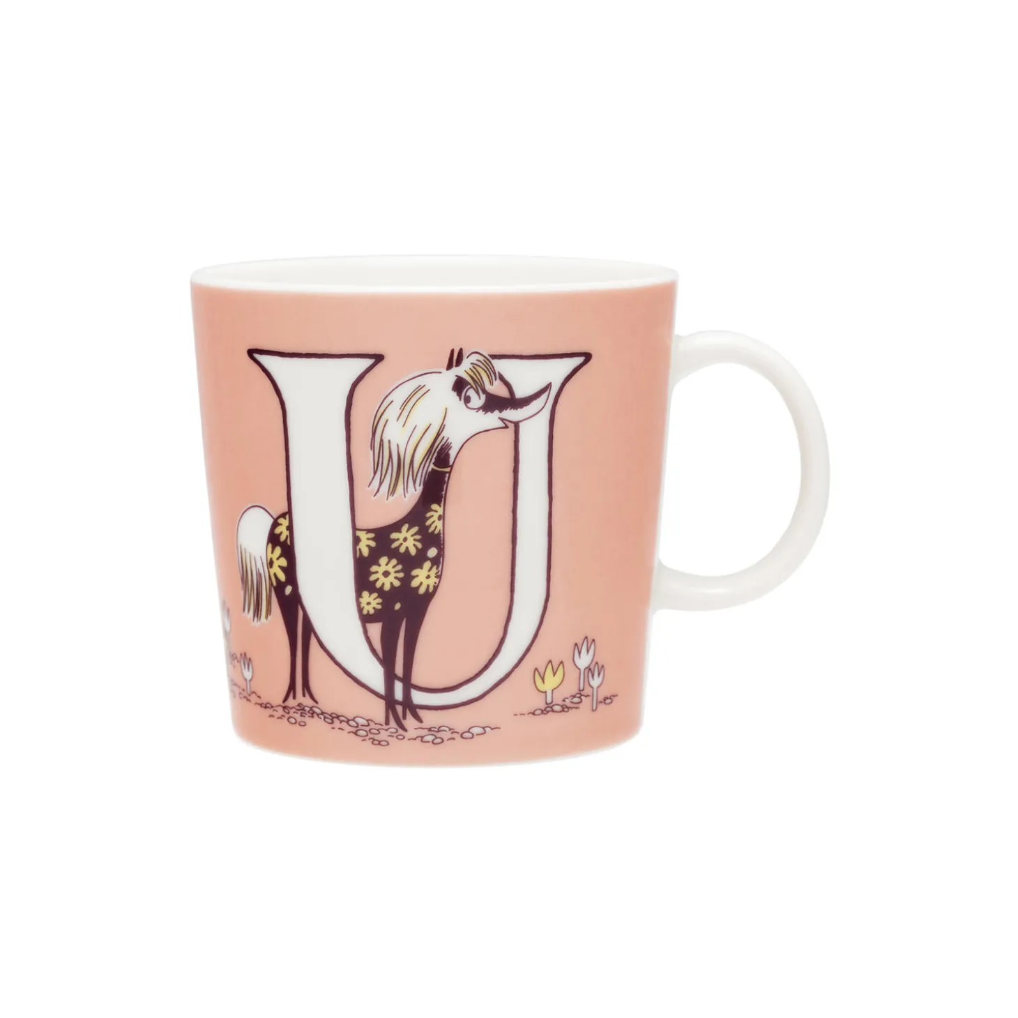 Mumi krus 40 cl Alfabet U