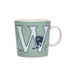 Mumi krus 40 cl Alfabet W