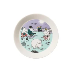 Mumi Stranddag tallerken Ø 19 cm