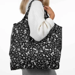 Mumitroldene Moomin in the Garden indkøbsnet, black