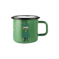 Mumrikken emaljekrus, grøn