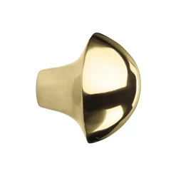 Mushroom Hook, brass