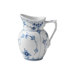 Musselmalet Halvblonde flødekande 17 cl