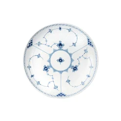 Musselmalet Halvblonde serveringsskål 25 cm