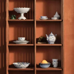 Musselmalet Halvblonde skål 35 cl