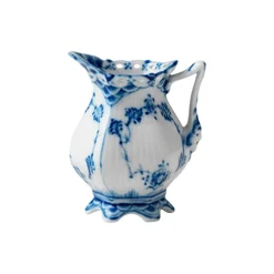 Musselmalet Helblonde flødekande