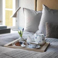 Musselmalet Helblonde kop og underkop