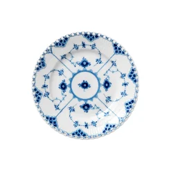 Musselmalet Helblonde tallerken Ø 17 cm