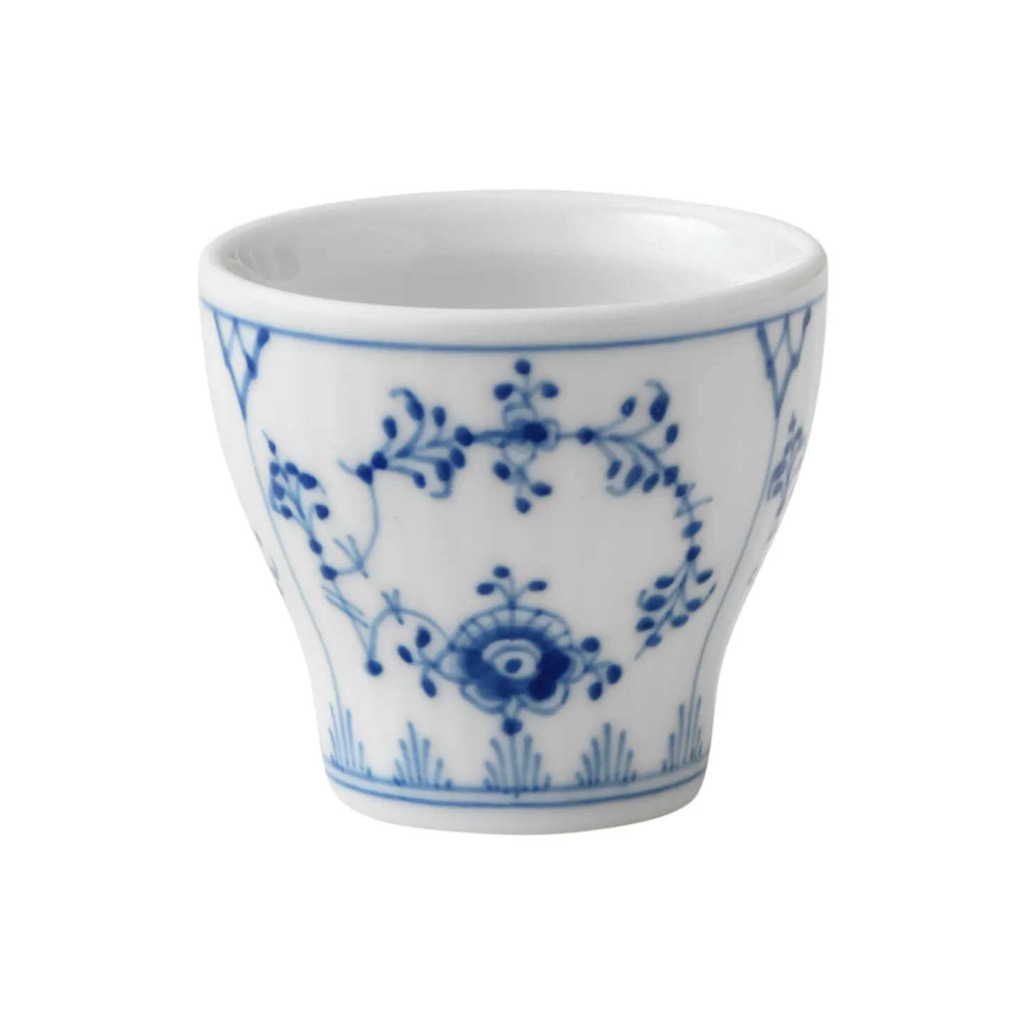 Musselmalet Riflet æggebæger