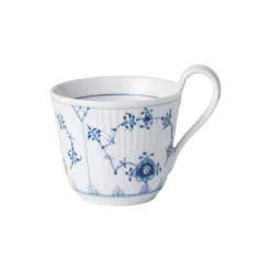 Musselmalet Riflet højhankskop 24 cl