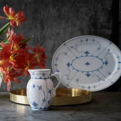 Musselmalet Riflet kande 38 cl