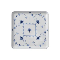 Musselmalet Riflet tallerken 20 cm