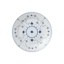 Musselmalet Riflet tallerken Ø 27 cm