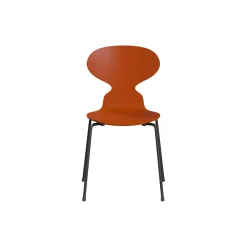 Myren™ 3101 fuldlakeret stol, paradise orange/warm graphite