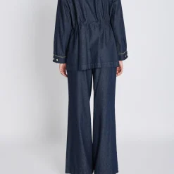 Naira denimpants, della blue