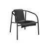 NAMI loungestol, black