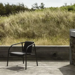 NAMI loungestol, black