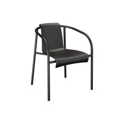 NAMI spisebordsstol med armlæn, black
