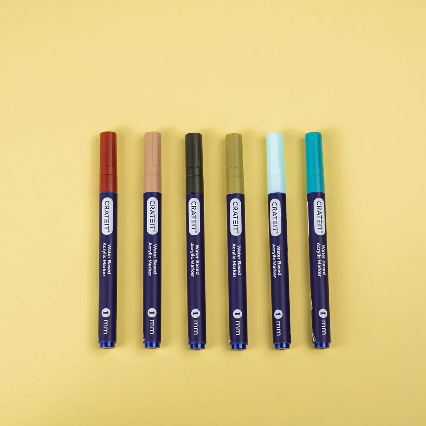 Nature Tuscher 1 mm 6 stk.