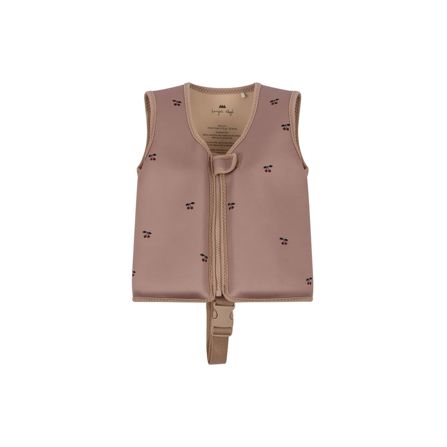 Neopren svømmevest, cherry