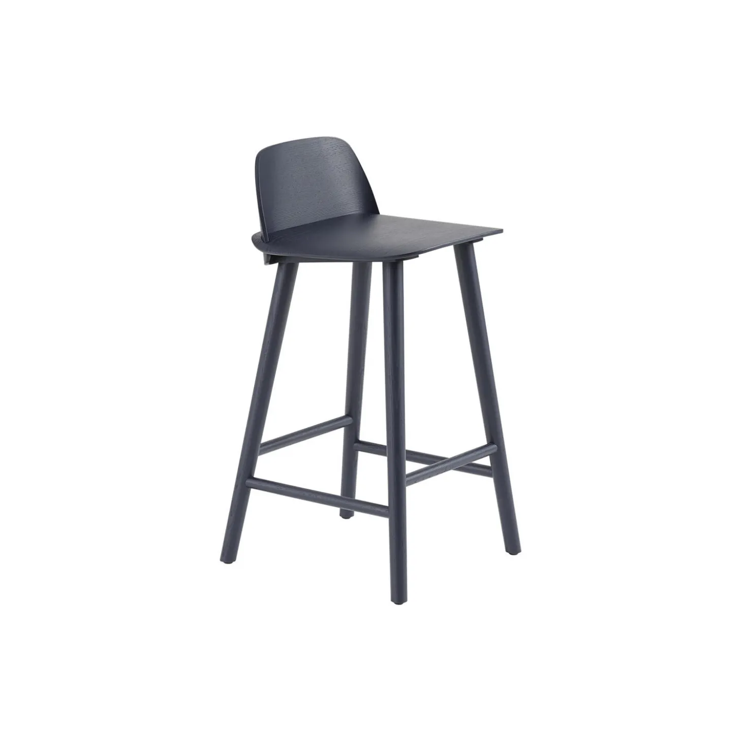 Nerd Counter Stool, midnight blue