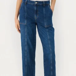 NettayaPW Jeans, medium dark blue denim