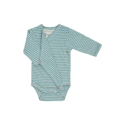 Newborn Wrap Body, nile/offwhite